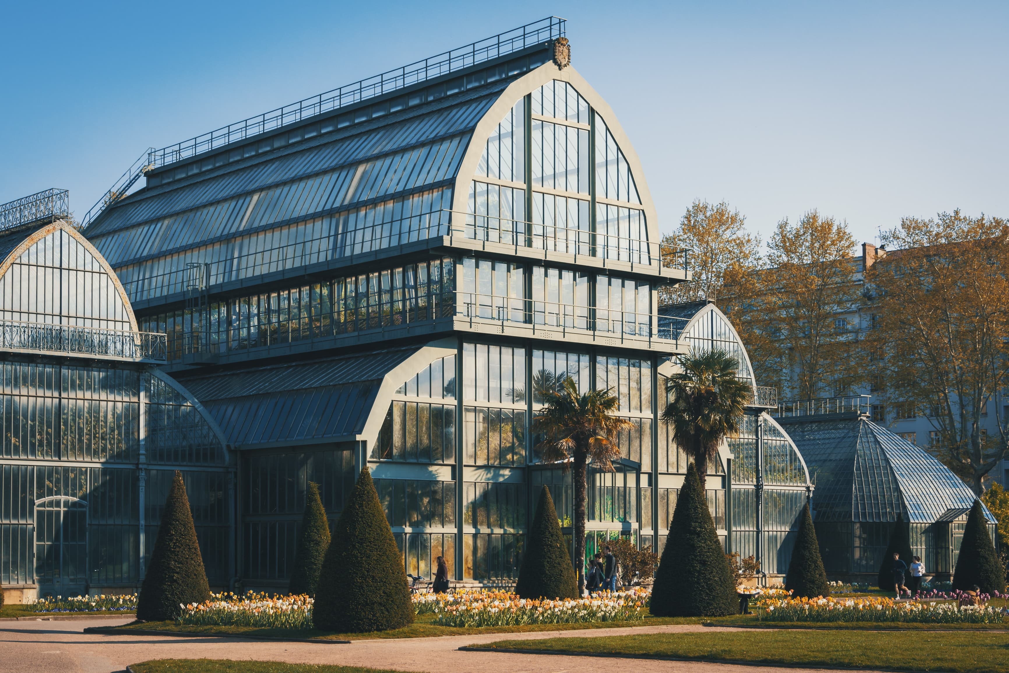 Verrière du Jardin botanique du Parc de la Tête d'Or