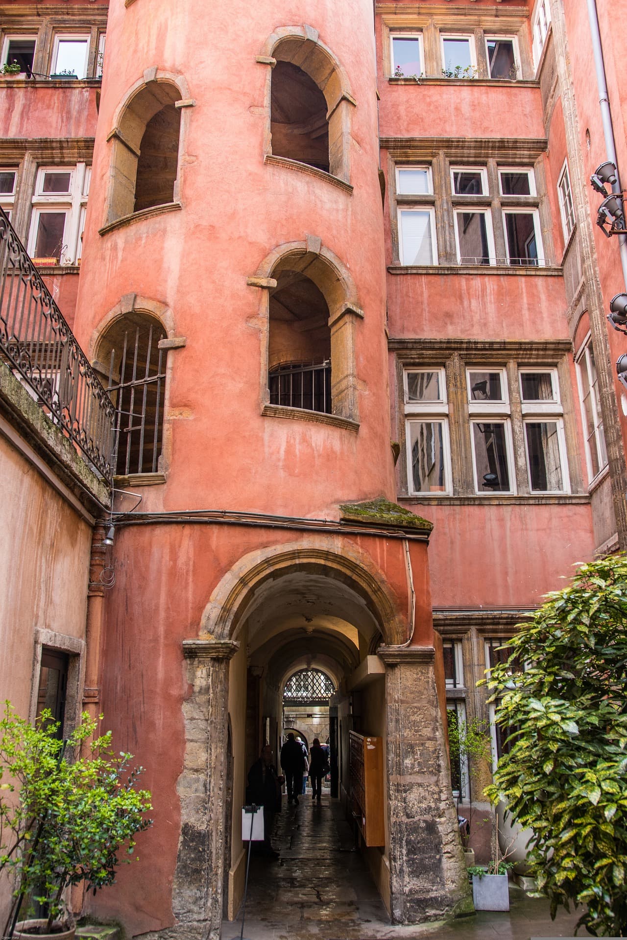 Traboule de la maison du Crible à Lyon