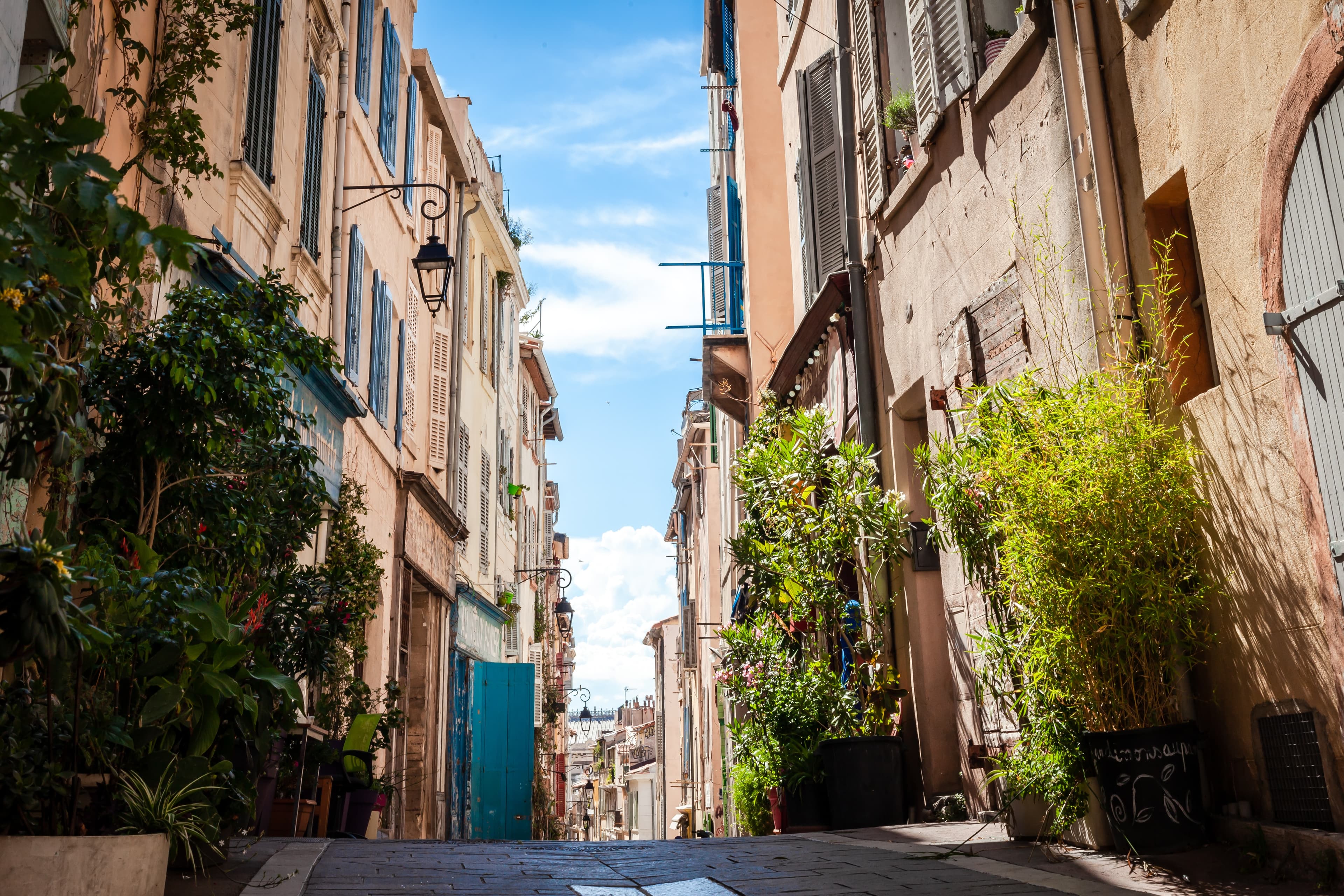 Le charmant quartier du Panier à Marseille