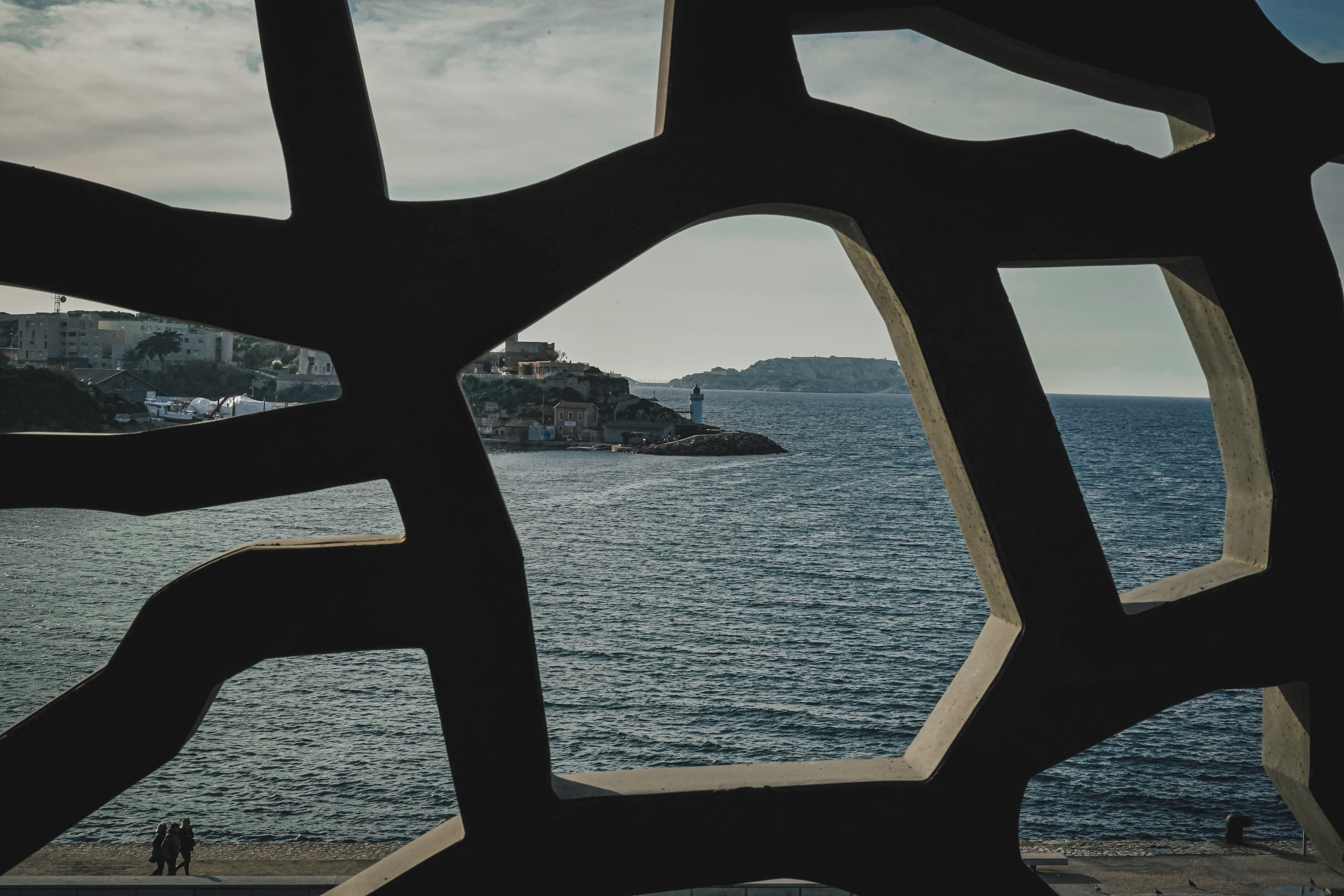 La baie de Marseille vue du Mucem